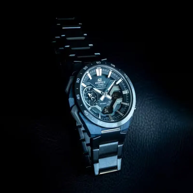 Casio Edifice Windflow Solar Blue Dial Men's Watch- ECB-2200CB-2A